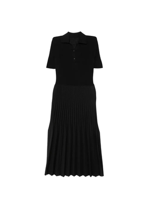 LESS pleated maxi dress - Black