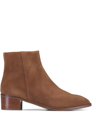 Aquatalia Reeta square-toe boots - Brown