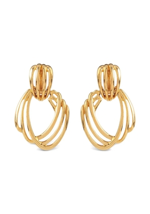 Monet Pre-Owned 1980s Modernist earrings - Gold