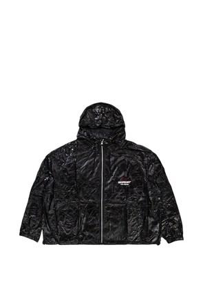 GV Gallery hooded zipped jacket - Black