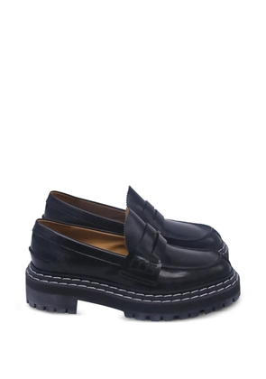 Proenza Schouler black loafers