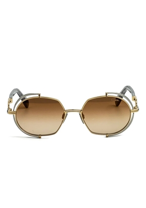 Cazal geometric-frame 9507 sunglasses - Gold