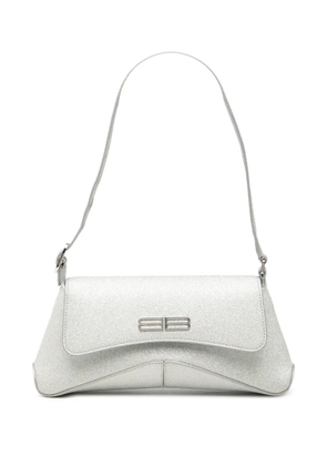 Balenciaga Pre-Owned 2010-2026 Small Glitter Fabric XX Flap crossbody bag - Silver