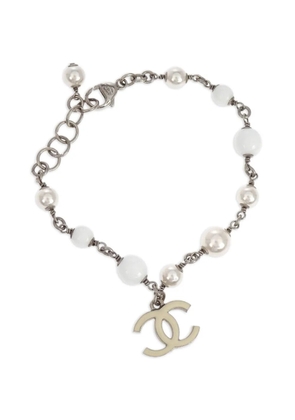 CHANEL Pre-Owned 2019 CC chain bracelet - Silver