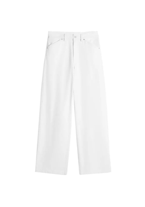 LEMAIRE wide-leg jeans - White