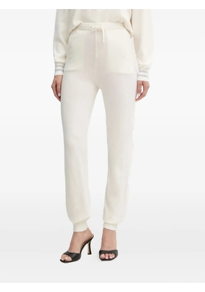 GUESS USA drawstring knit track pants - Neutrals