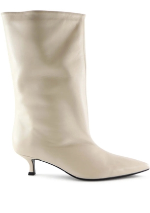 Notabene 40mm Greer pointed-toe boots - Neutrals