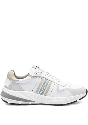 BOGNER striped sneakers - White