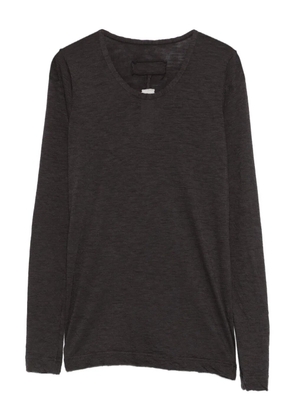 Private 0204 long-sleeve sweater - Black