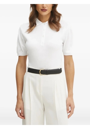 LUISA SPAGNOLI Continente polo shirt - White