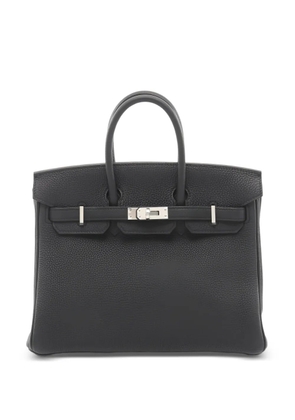 Hermès Pre-Owned 2021 25 Birkin leather tote bag - Black