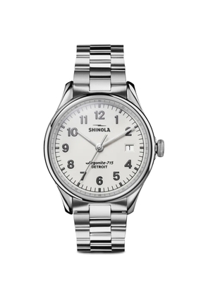 Shinola Vinton 38mm watch - White