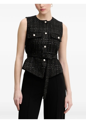 Joop! Viola tweed vest - Black