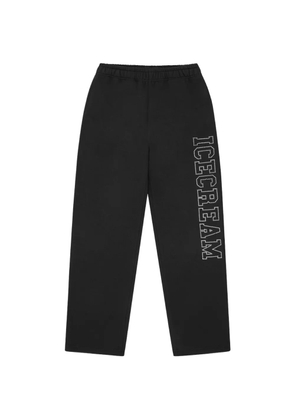 ICECREAM rhinestone logo trousers - Black