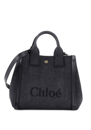 Chloé Pre-Owned Carry Raffia Small tote bag - Black