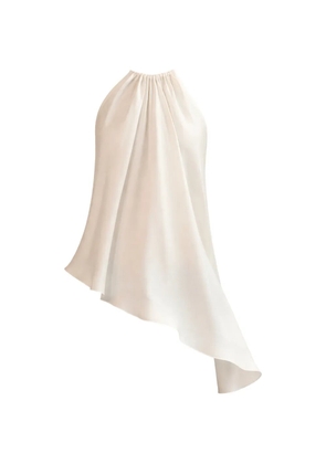 Cynthia Rowley ring asymmetric Talita blouse - White