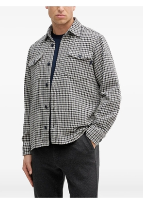 Joop! houndstooth shirt - Blue