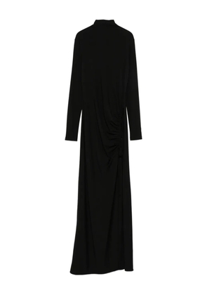 MAR DE MARGARITAS long-sleeve maxi dress - Black