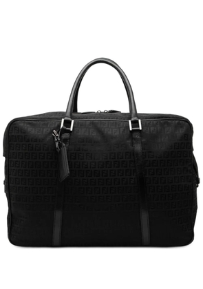 Fendi Pre-Owned 2000-2010 Zucchino Canvas travel bag - Black
