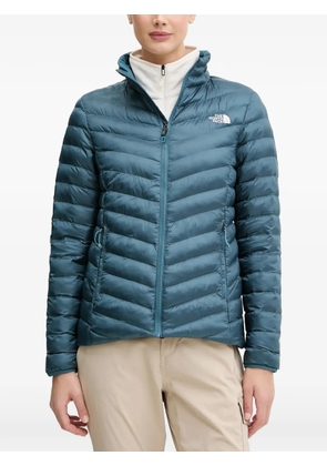 The North Face chevron quilted jacket - Blue