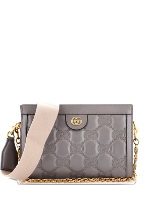 Gucci Pre-Owned GG GG Matelasse Leather Small shoulder bag - Grey