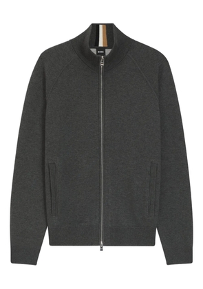 BOSS zip cardigan - Grey
