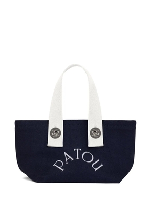 Patou PM Trapeze tote bag - Blue