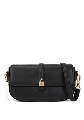 Karl Lagerfeld padlock satchel cross body bag - Black