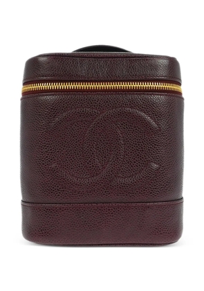 CHANEL Pre-Owned 1992 Timeless vanity case - Red