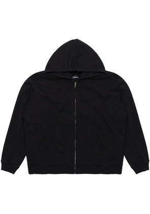 Mainless zip-up hoodie - Black