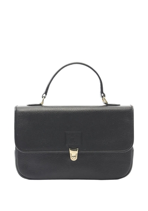 Burberry Pre-Owned 2000-2017 Leather Top Handle Bag handbag - Black