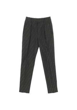 Fendi Pre-Owned 2000s logo pattern trousers - Grey