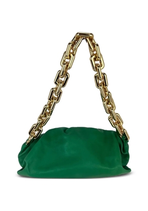 Bottega Veneta Pre-Owned chain-strap leather shoulder bag - Green