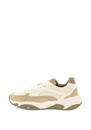 Boggi Milano Storm leather sneakers - Neutrals