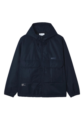 CHOCOOLATE hooded front-pockets jacket - Blue