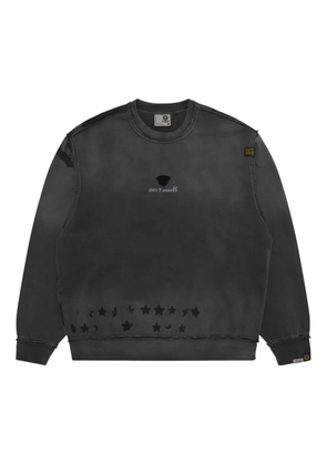 AAPE BY *A BATHING APE® crew-neck sweatshirt - Black