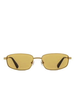 Jacquemus rectangle sunglasses - Gold