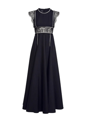 Giambattista Valli lace-insert dress - Black