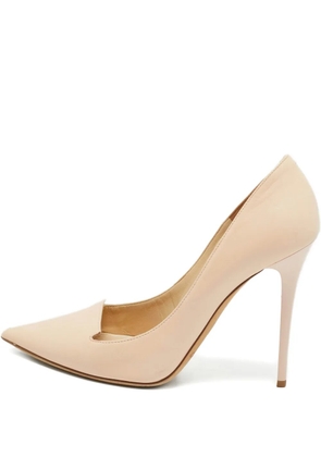 Jimmy Choo Pre-Owned Avril pointed-toe pumps - Neutrals