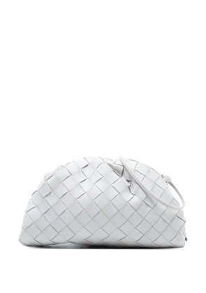 Bottega Veneta Pre-Owned 2012-2025 Nappa Intrecciato The Mini Pouch crossbody bag - White