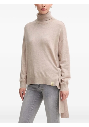 Gaudi roll-neck sweater - Neutrals