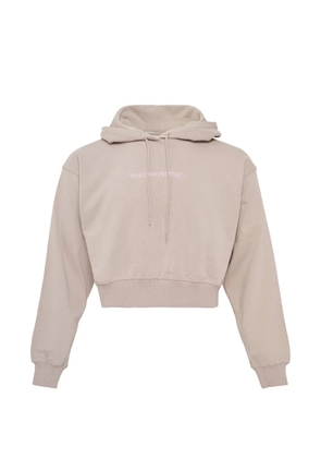 This Is Never That logo hoodie - Neutrals