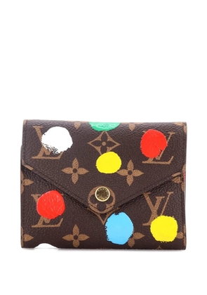 Louis Vuitton Pre-Owned Victorine Wallet Yayoi Kusama Painted Dots Monogram Canvas small wallets - Multicolour