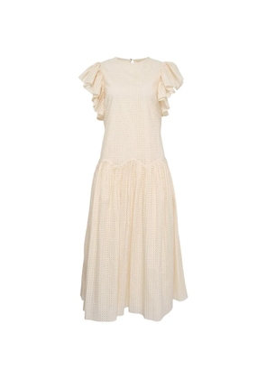 Ulla Johnson Sylvaine midi dress - Neutrals