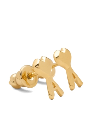 AMI Paris Ami de Coeur stud earrings - Gold