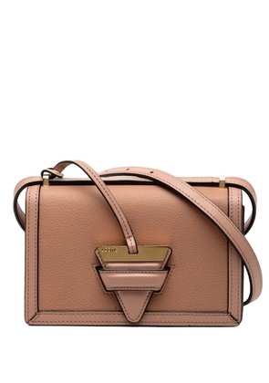 Loewe Pre-Owned 2017 Mini Grained Calfskin Barcelona crossbody bag - Brown