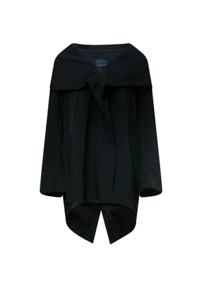 Yohji Yamamoto hooded cape - Black