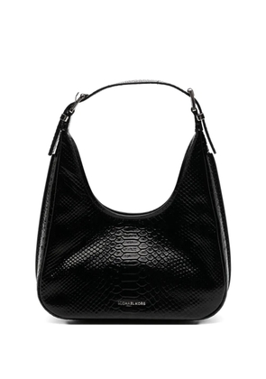 Michael Kors Small Nolita Snake Embossed bag - Black