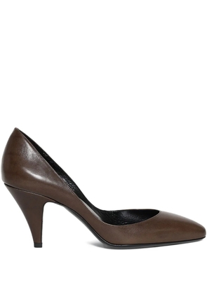Jude 75mm Haze pointed pumps - Brown