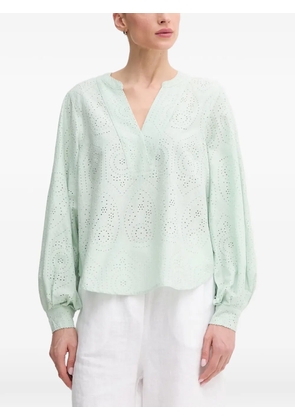 Mos Mosh V-neck top - Green